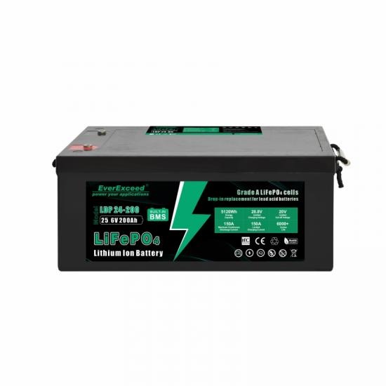 IP68 24V 200ah船用/房車/太陽(yáng)能系統(tǒng)鋰電池 - 永新能