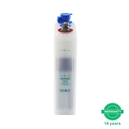 1.2V  rechargeable sintered plate nicd battery  for solar system;